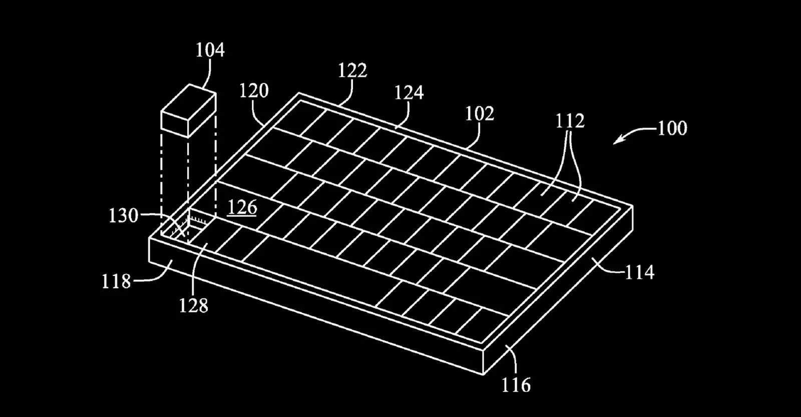 Bàn phím MacBook có thể tháo rời và sử dụng như chuột máy tính