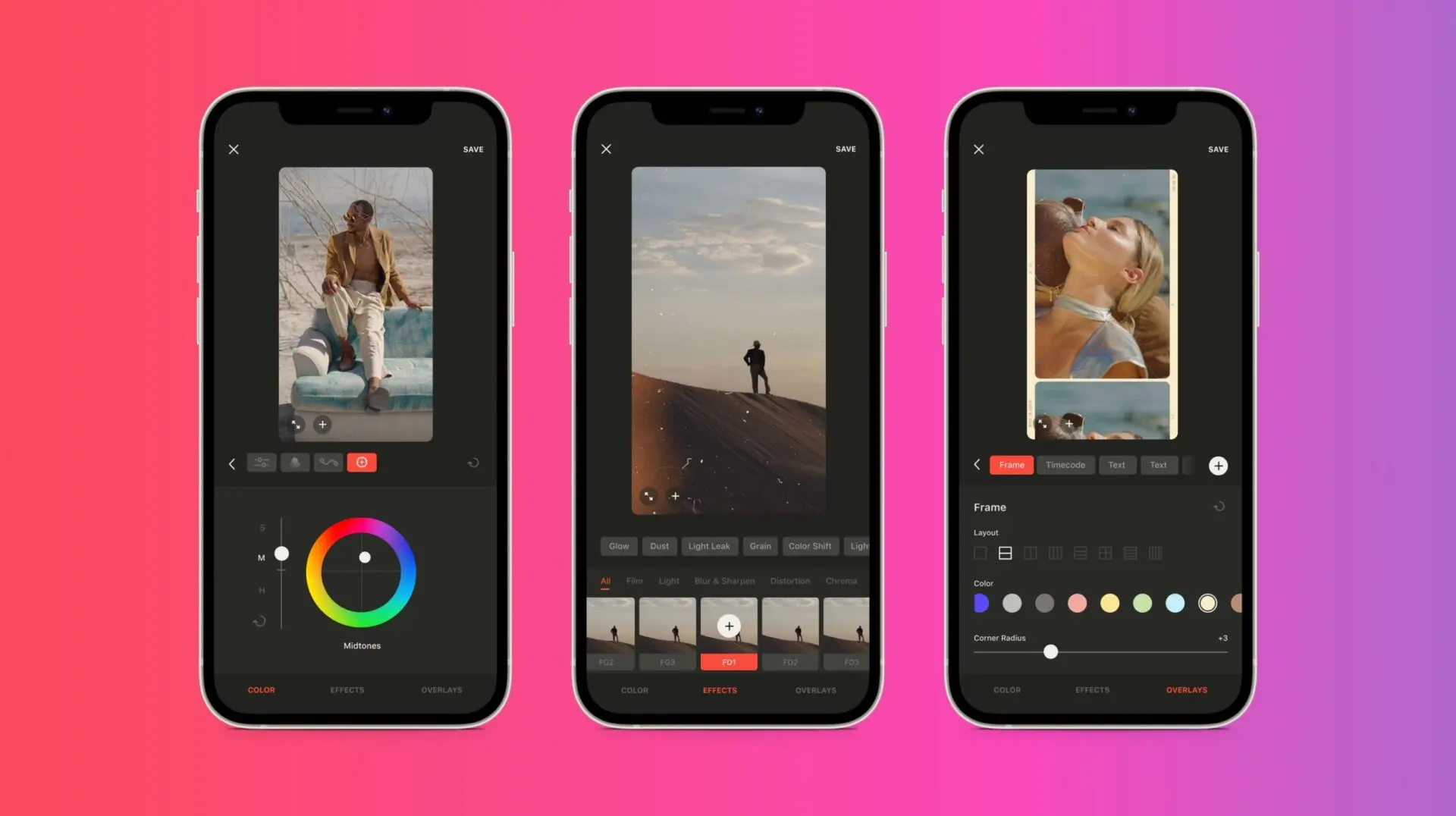 Grain - Ứng dụng chỉnh màu đơn giản cho video trên iOS