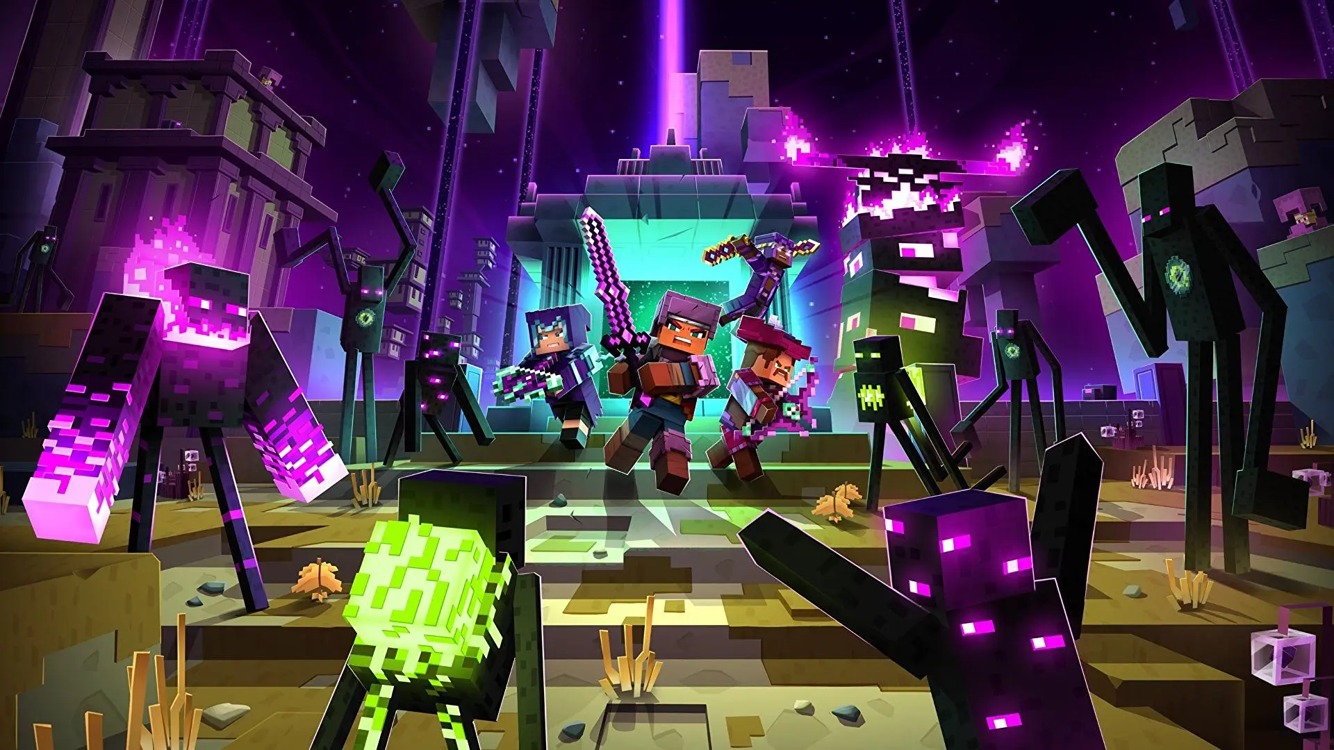 Minecraft Dungeons đã có trên Steam