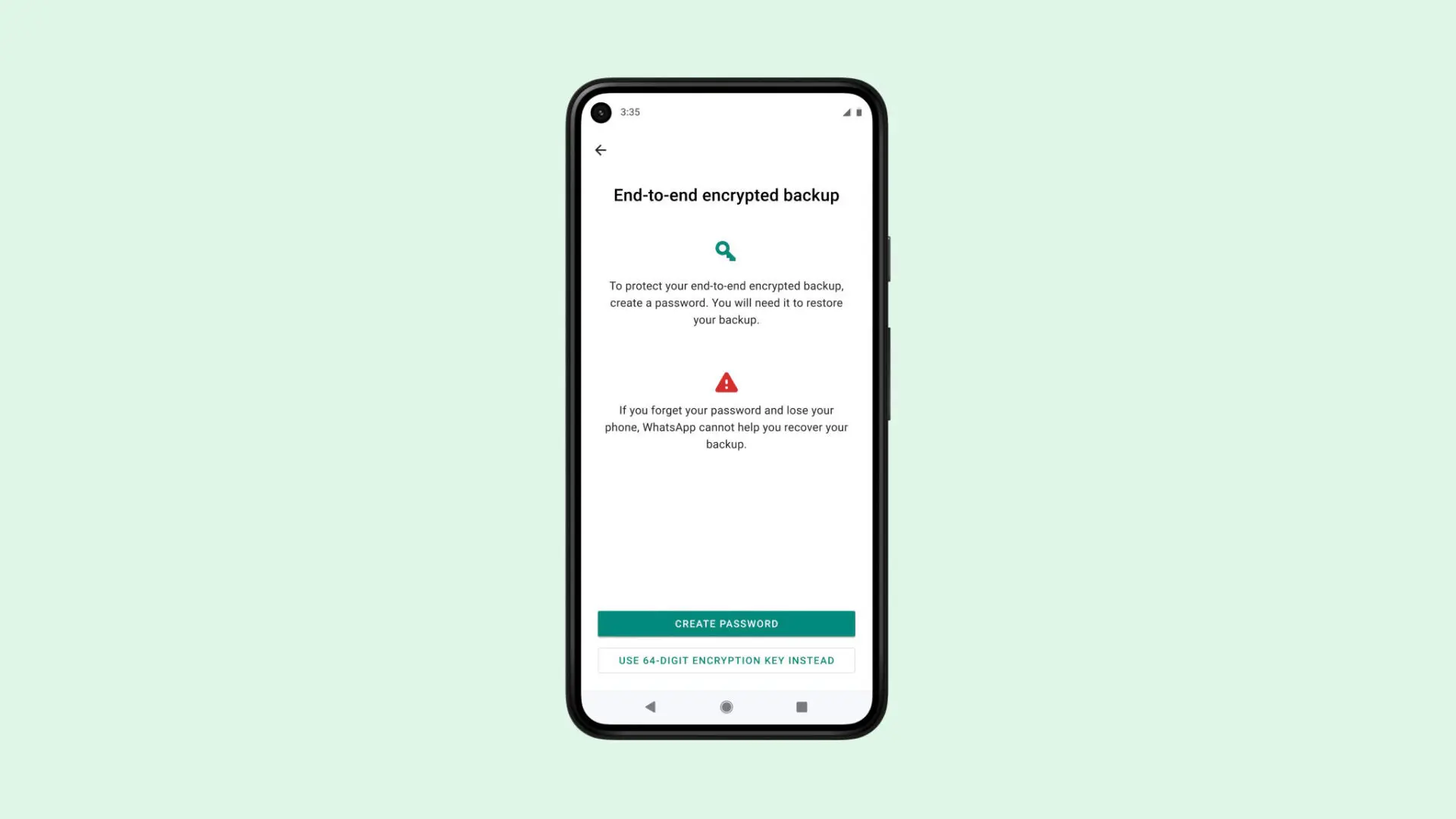 WhatsApp sẽ mã hóa end-to-end các bản backup của iOS và Android
