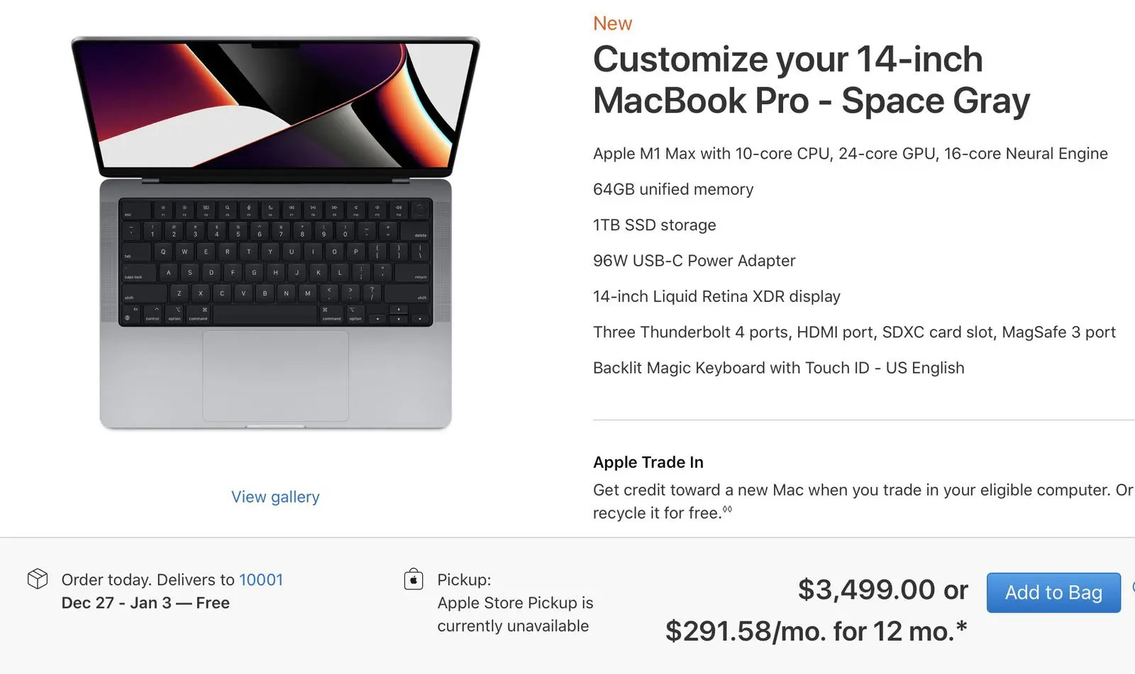 MacBook Pro 2021 cháy hàng đến 2022