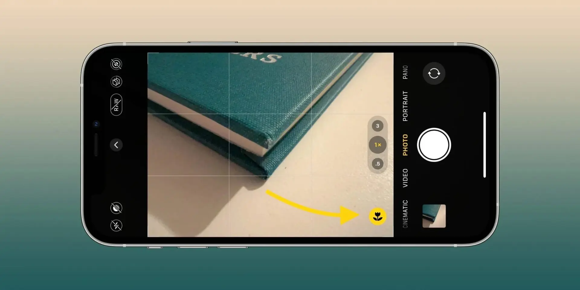 Apple cho phép bật tắt chế độ chụp Macro trên iPhone 13 Pro