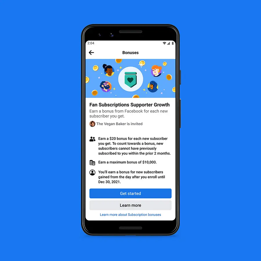 Facebook ra mắt tính năng Subscriptions cho các nhà sáng tạo nội dung