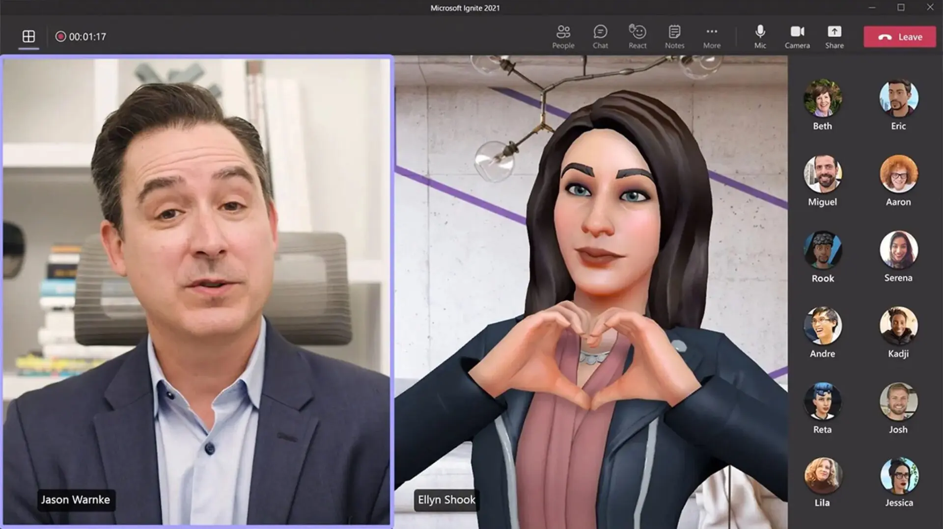 Microsoft Teams gia nhập metaverse: Avatar 3D, cảm giác Immersive hơn