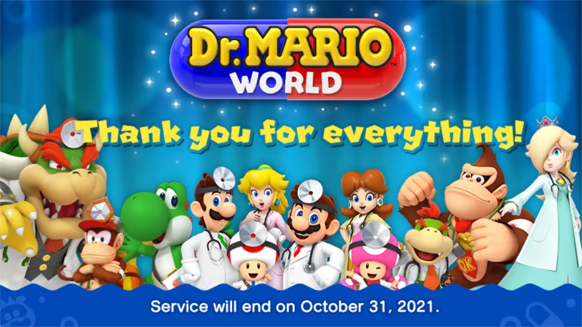 Nintendo khai tử game Dr. Mario World trên iOS