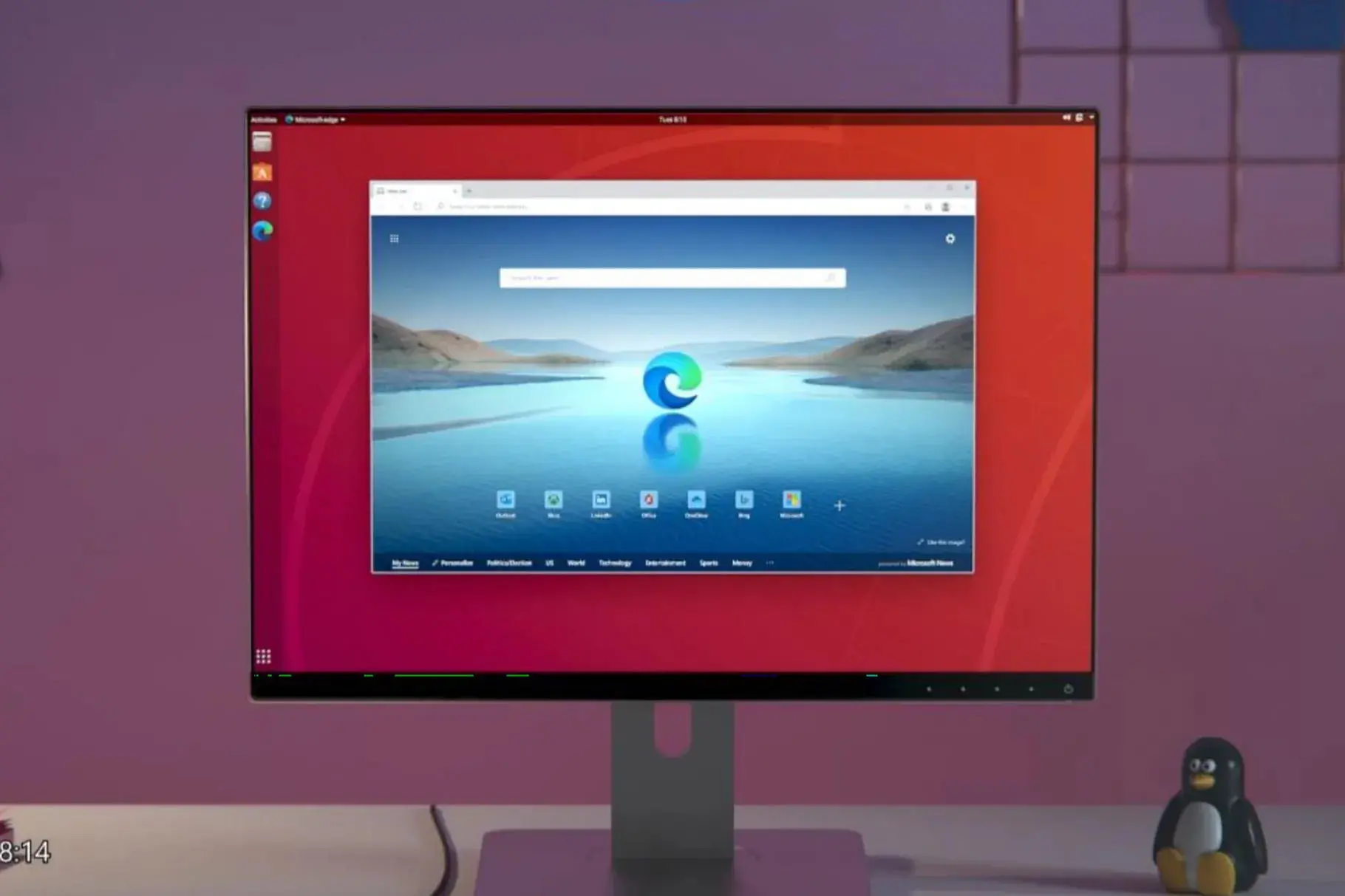 Trình duyệt Microsoft Edge đã có trên Linux