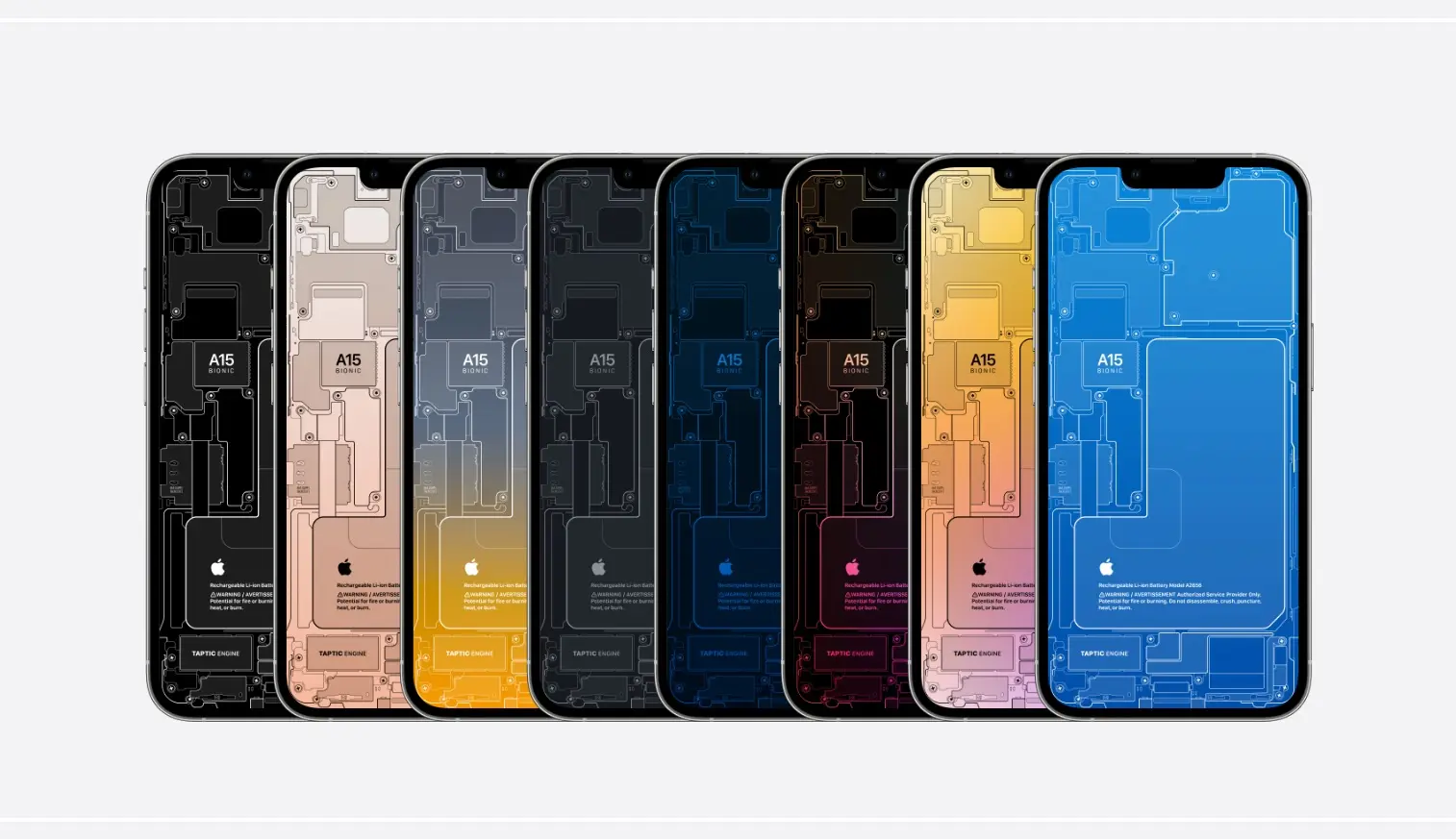 Download hình nền iPhone 13 Pro Schematic độc đáo