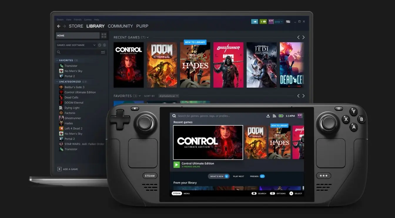Đã có hơn 500 game được chứng nhận chơi được trên Steam Deck