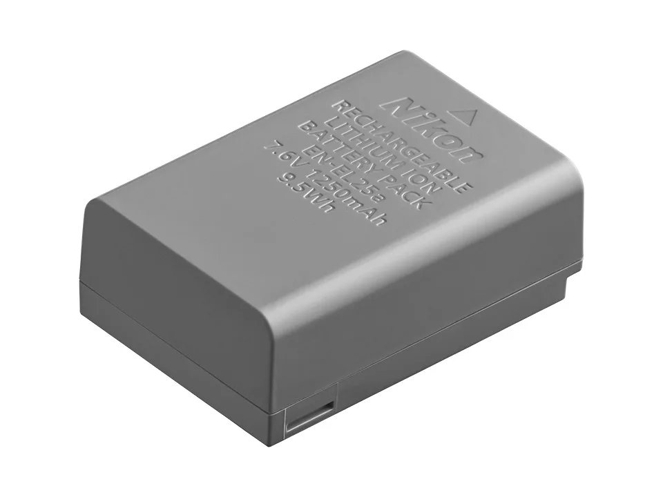 Nikon Li ion rechargeable battery EN EL25a.jpg