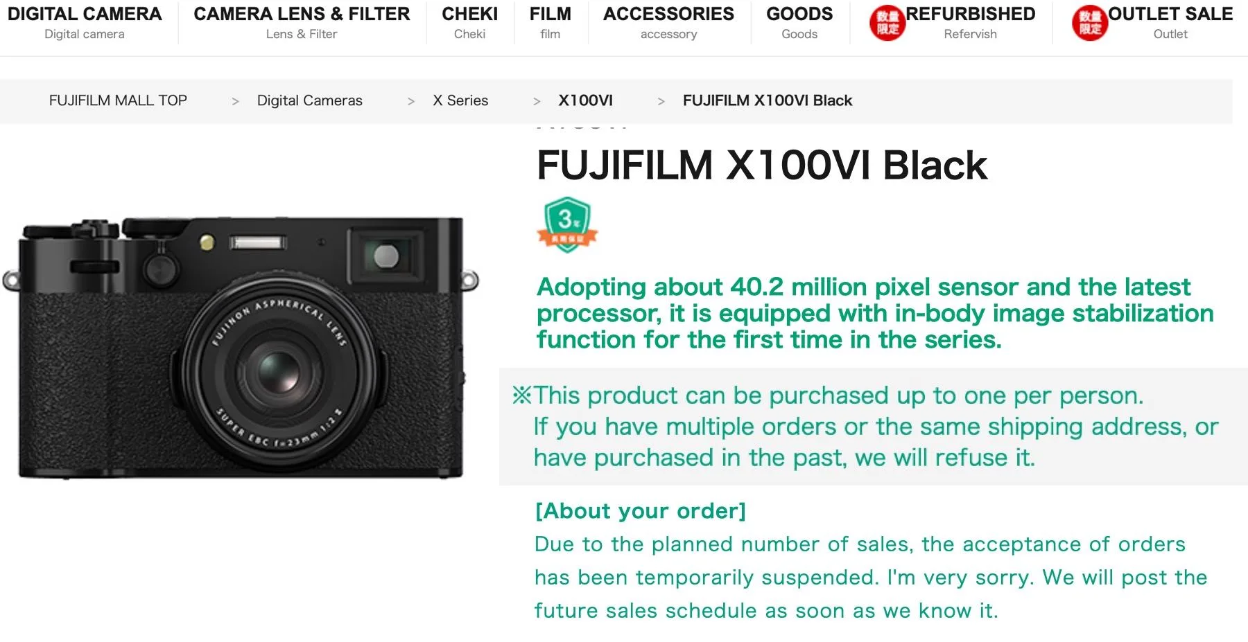 X100VI Order Suspension.jpg